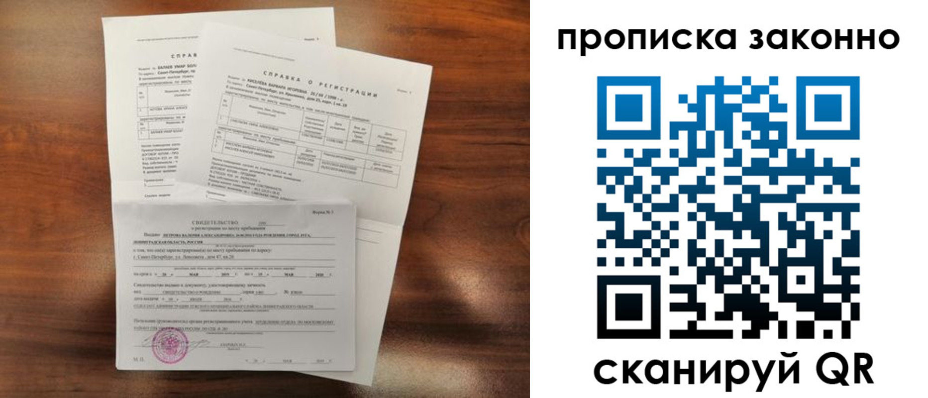 временная регистрация гарантия в Печоре